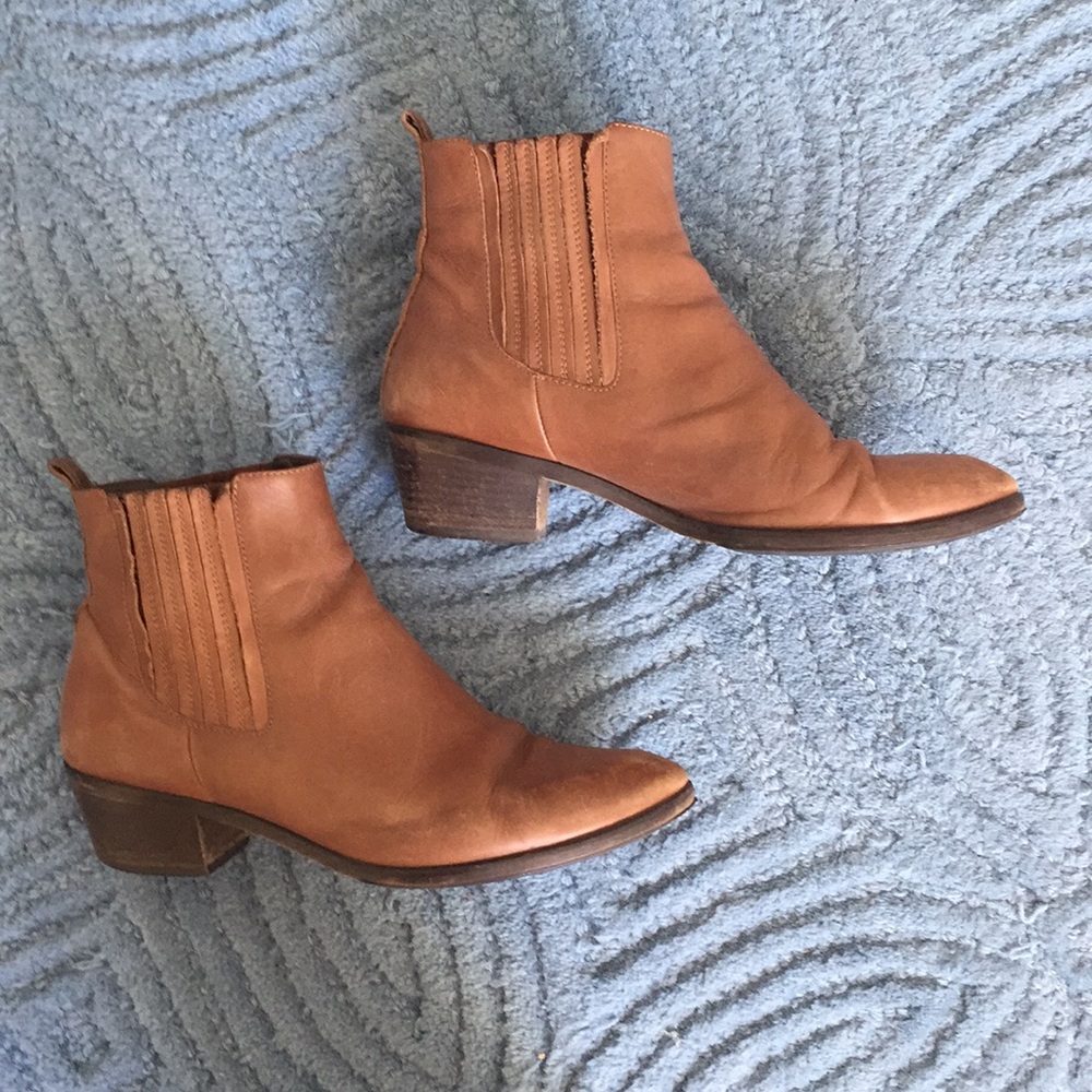 J.Crew Leather Booties